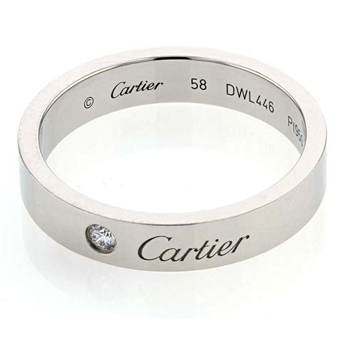 cartier wedding band love|cartier platinum diamond wedding band.